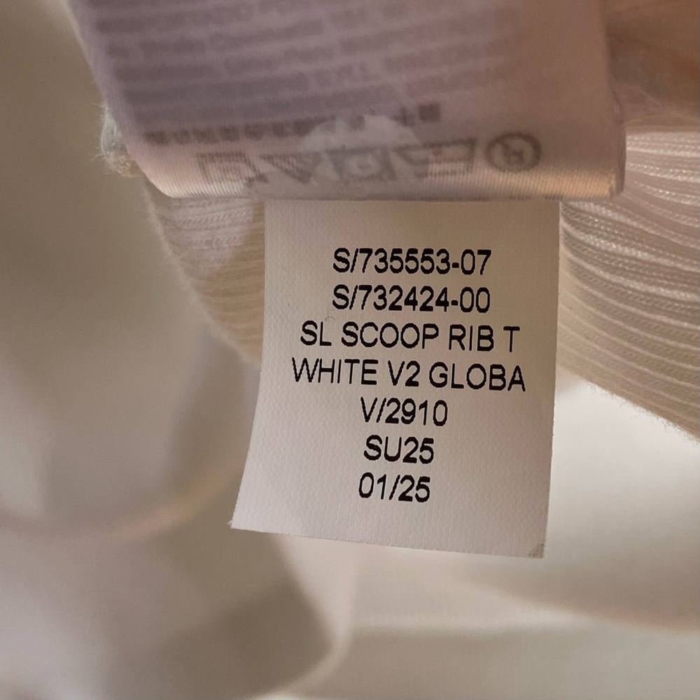 Gap Ribbed Scoopneck Tank Top Size L White Sleeveless Cotton Normcore Minimalist - Picture 8 of 9